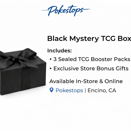 Pokestops Black Mystery TCG Box