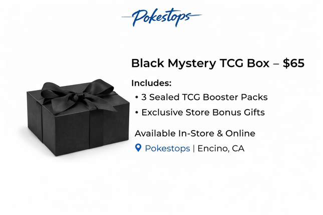 Pokestops Black Mystery TCG Box