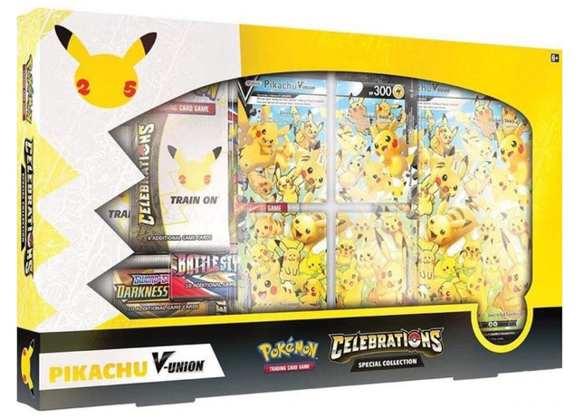 Pokemon TCG: 25th Anniversary Pikachu V Union Collection