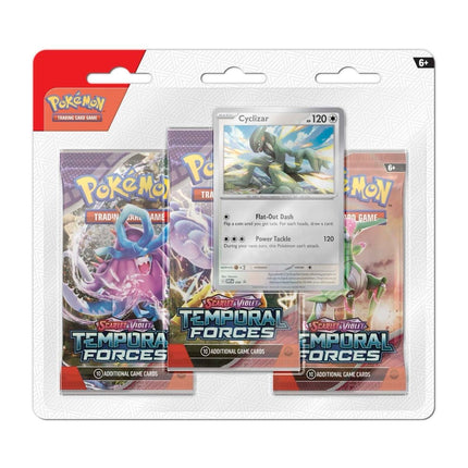 Pokémon TCG: Cyclizar Promo Blister – 3-Pack (Temporal Forces)