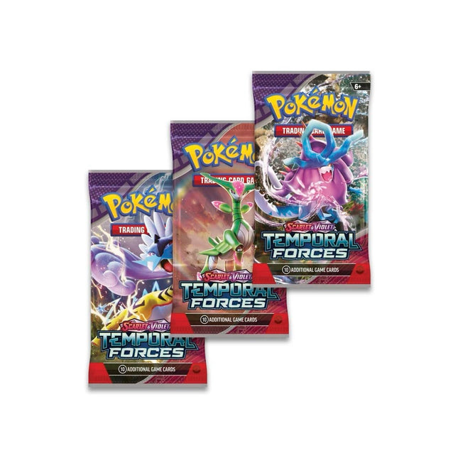 Pokémon TCG: Cyclizar Promo Blister – 3-Pack (Temporal Forces)