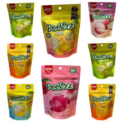 AMOS Peelerz – Peelable Gummy Candy ( 6 oz ,170g)