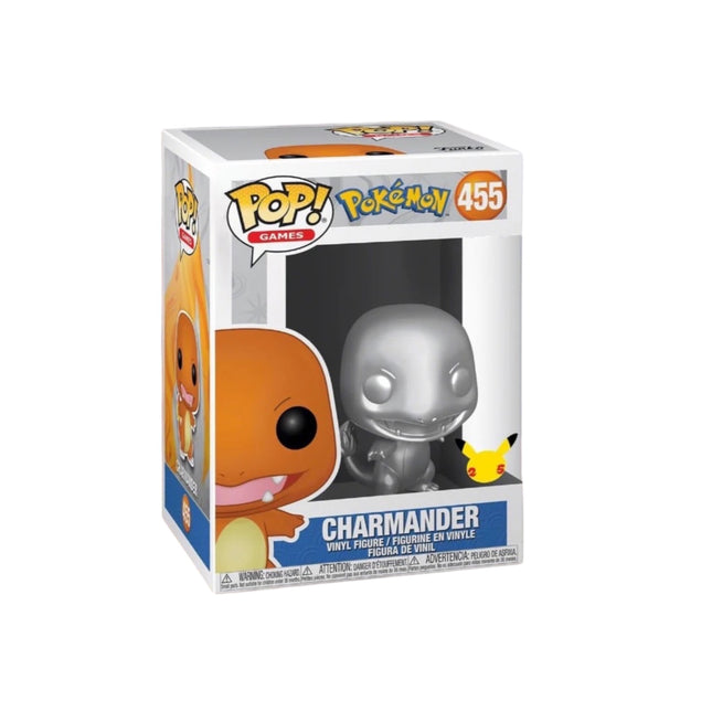 Funko Pop! Games: Pokémon - Charmander (Silver)
