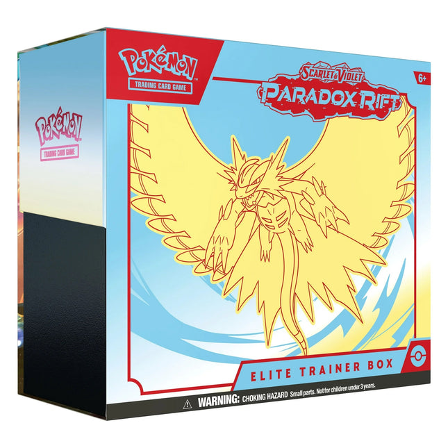 POKEMON TCG: Scarlet and Violet: Paradox RIFT: Elite Trainer Box - Roaring Moon