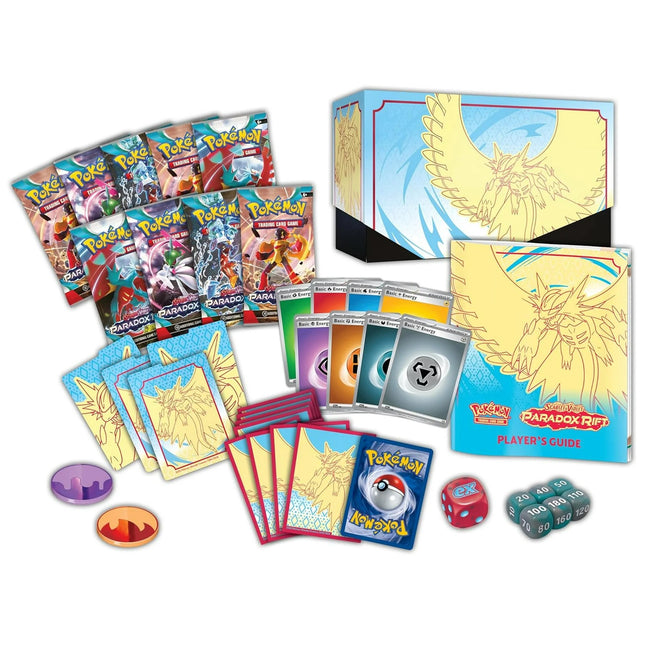 POKEMON TCG: Scarlet and Violet: Paradox RIFT: Elite Trainer Box - Roaring Moon