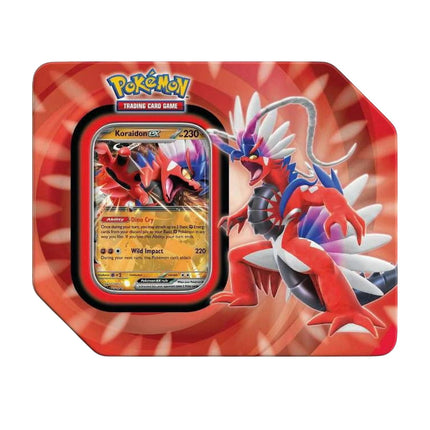 Pokemon 2023 Collectors Paldea Legends Tin - KORAIDON EX
