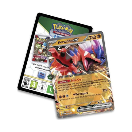 Pokemon 2023 Collectors Paldea Legends Tin - KORAIDON EX