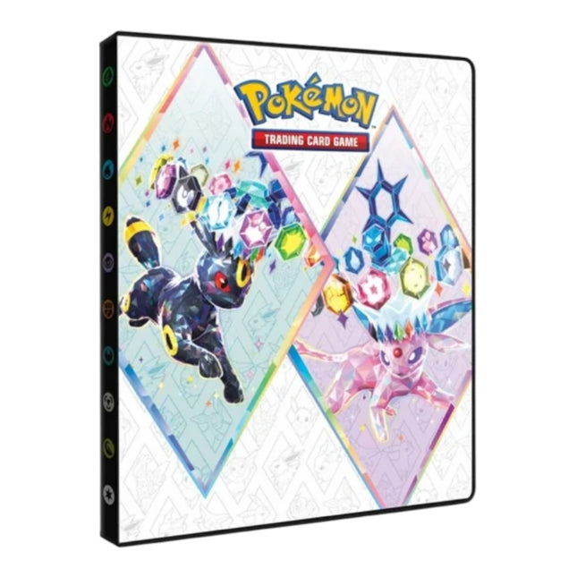 Ultra Pro Pokemon 4-Pocket Portfolio - PRISMATIC EVOLUTIONS (80 Cards & 4 Oversize)
