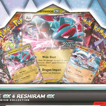 Salamence ex & Reshiram ex Premium Collection