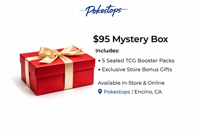 Pokestops Red Mystery Box