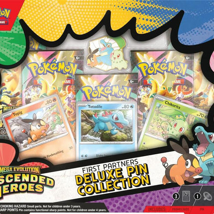 Ascended Heroes First Partners Deluxe Pin Collection
