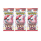 Pokemon Card 151 - 3 Booster Pack