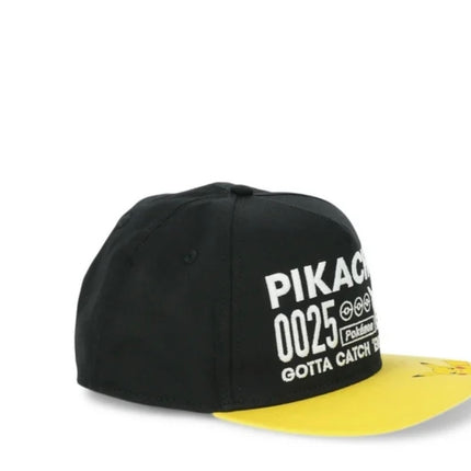 Pokémon Boys Pikachu Cotton Snapback Hat, One Size Fits Most
