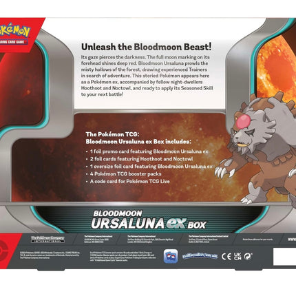 Pokémon TCG: Bloodmoon Ursaluna ex Box