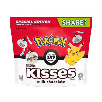 Hershey’s KISSES Milk Chocolate – Pokémon Special Edition