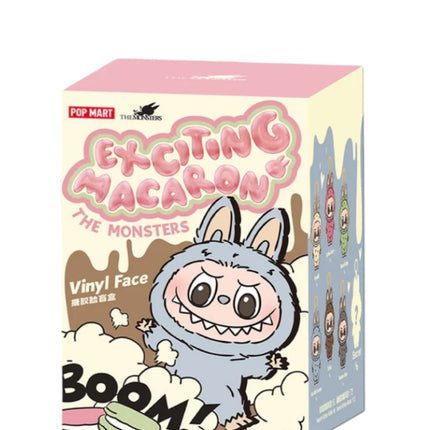 POPMART NEW THE MONSTERS LABUBU EXCITING MACARON VINYL FACE BRAND