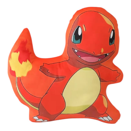 Pokémon Pillow Set – Pikachu, Snorlax, Bulbasaur & Charmander – 4-Piece Plush Set