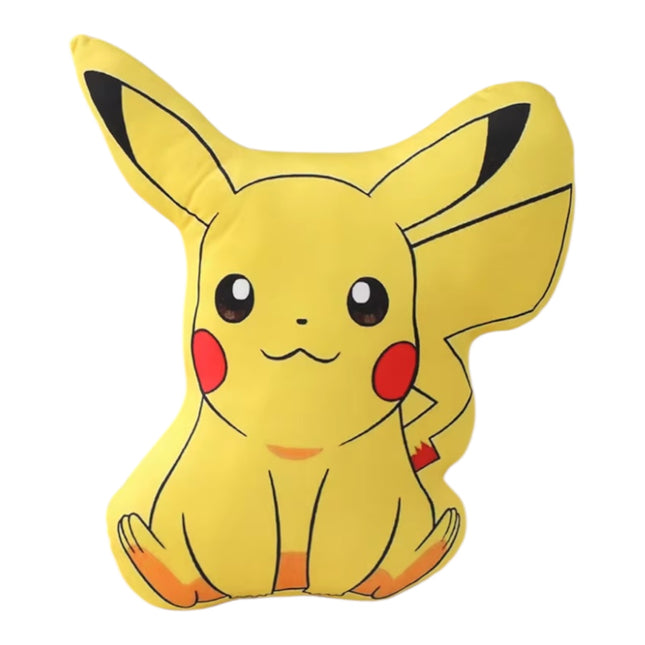 Pokémon Pillow Set – Pikachu, Snorlax, Bulbasaur & Charmander – 4-Piece Plush Set