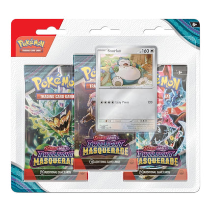 Pokémon TCG: Scarlet & Violet—Twilight Masquerade Three-Booster Blister - Random Character