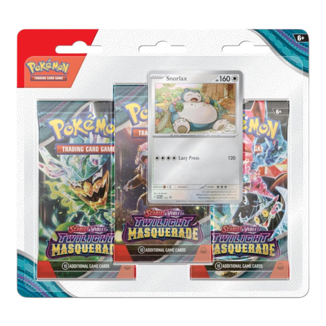 Pokémon TCG: Scarlet & Violet—Twilight Masquerade Three-Booster Blister - Random Character