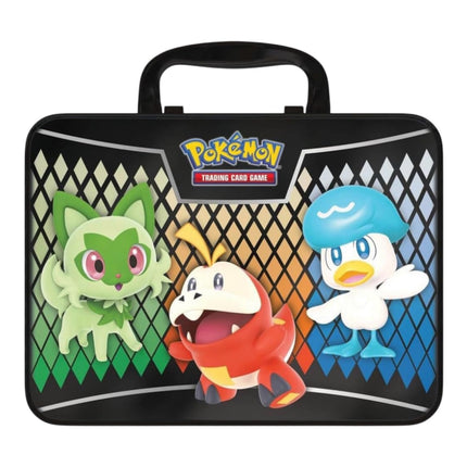 Pokémon 2023 Collector's Chest - Sprigatito, Fuecoco, Quaxly - Sealed Tin