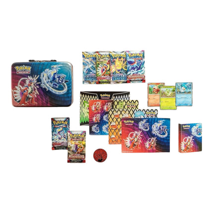 Pokémon 2023 Collector's Chest - Sprigatito, Fuecoco, Quaxly - Sealed Tin