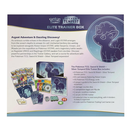 Pokemon TCG: Sword & Shield Silver Tempest Elite Trainer Box