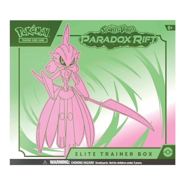Pokemon TCG: Scarlet & Violet - Paradox Rift Elite Trainer Box (Iron Valiant)