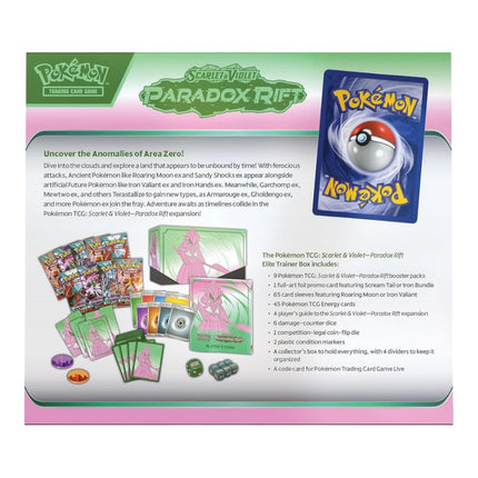 Pokemon TCG: Scarlet & Violet - Paradox Rift Elite Trainer Box (Iron Valiant)