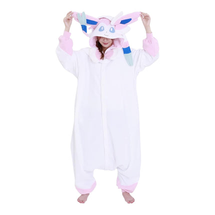 Premium Pokémon Character Onesie Costume – Unisex Fleece Pajama Jumpsuit