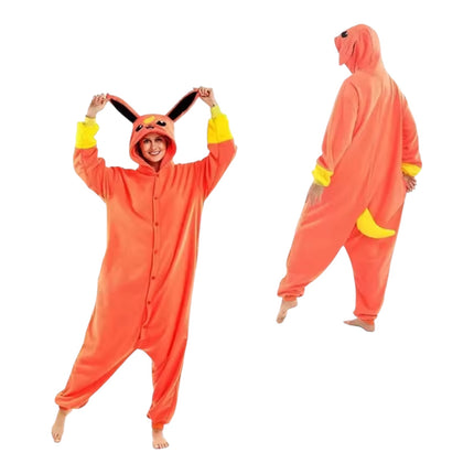 Premium Pokémon Character Onesie Costume – Unisex Fleece Pajama Jumpsuit