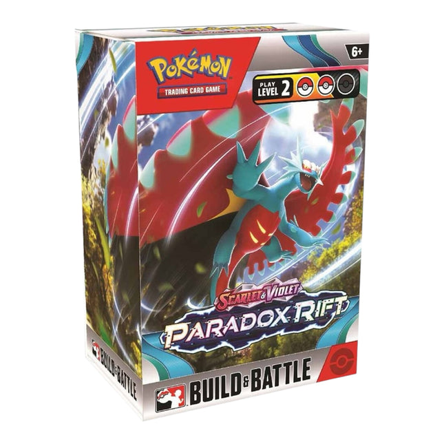 Pokémon TCG: Scarlet & Violet – Paradox Rift Build & Battle Box