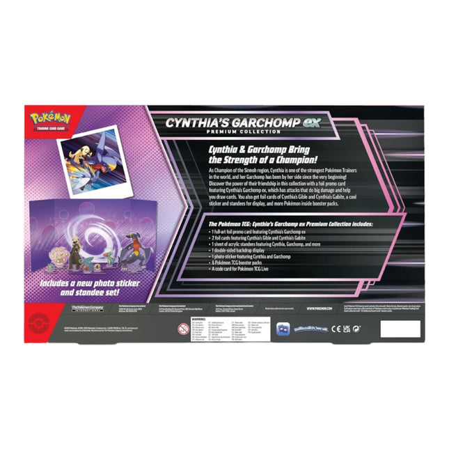 Pokémon TCG: Cynthia’s Garchomp ex Premium Collection