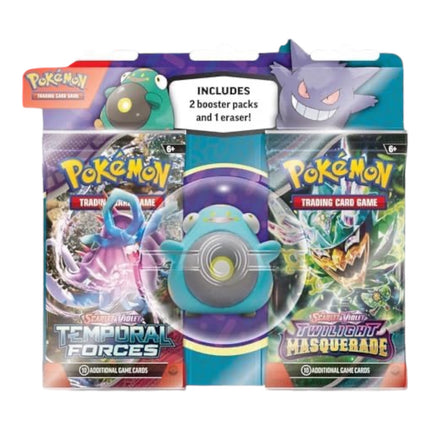Pokémon TCG: Eraser Blister Pack – Clodsire Edition