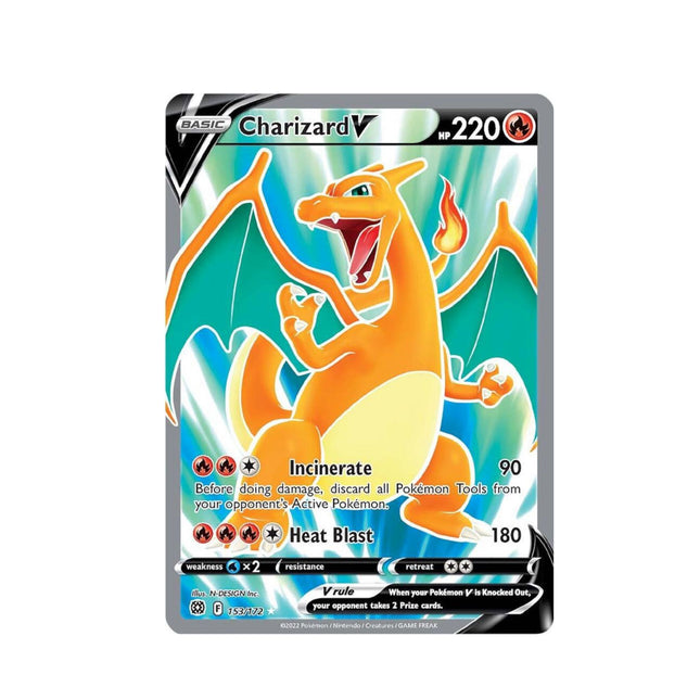 Charizard V (Full Art) - SWSH09: Brilliant Stars (SWSH09)