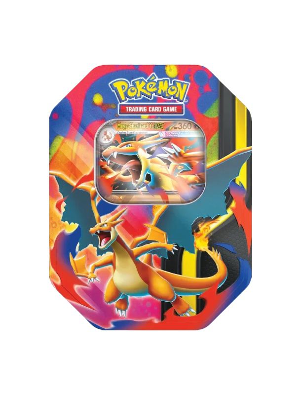 Pokémon TCG: Mega Charizard and Tin